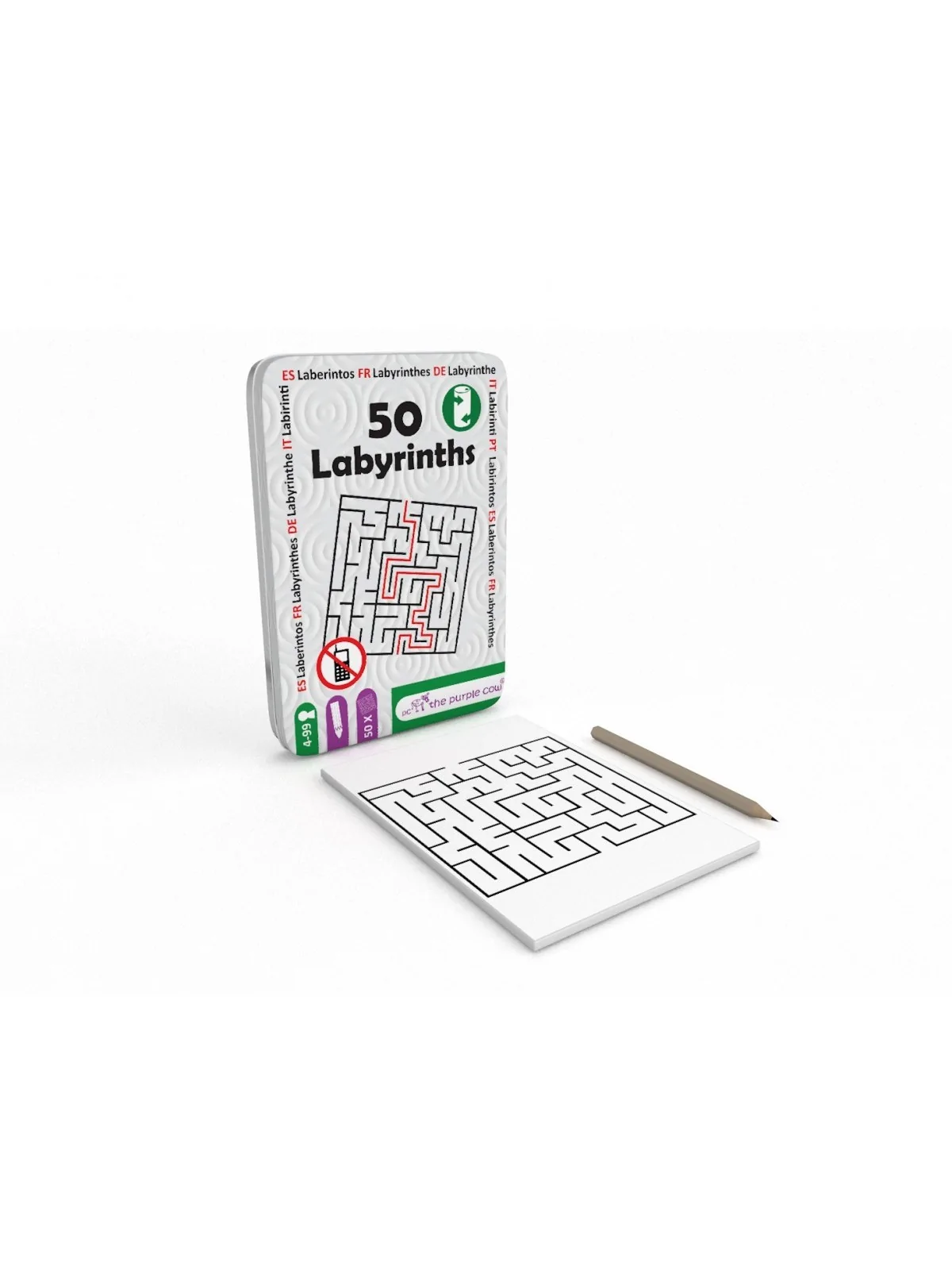 50 Labyrinths de The Purple Cow en Juegos de Tablero | La Cueva Roja