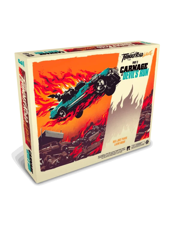 Thunder Road Vendetta: Carnage at Devils Run de Bumble3ee en Juegos de Tablero | La Cueva Roja
