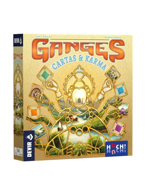 Ganges: Cartas y Karma de Juegos en Juegos de Tablero | La Cueva Roja