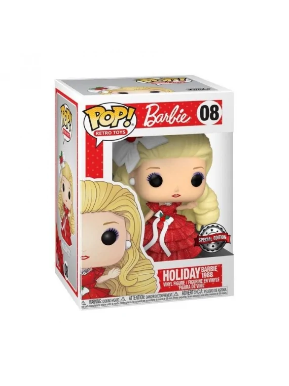 Funko POP! Barbie: Holiday Barbie 1988 (08) de Funko en Funko Pop | La Cueva Roja