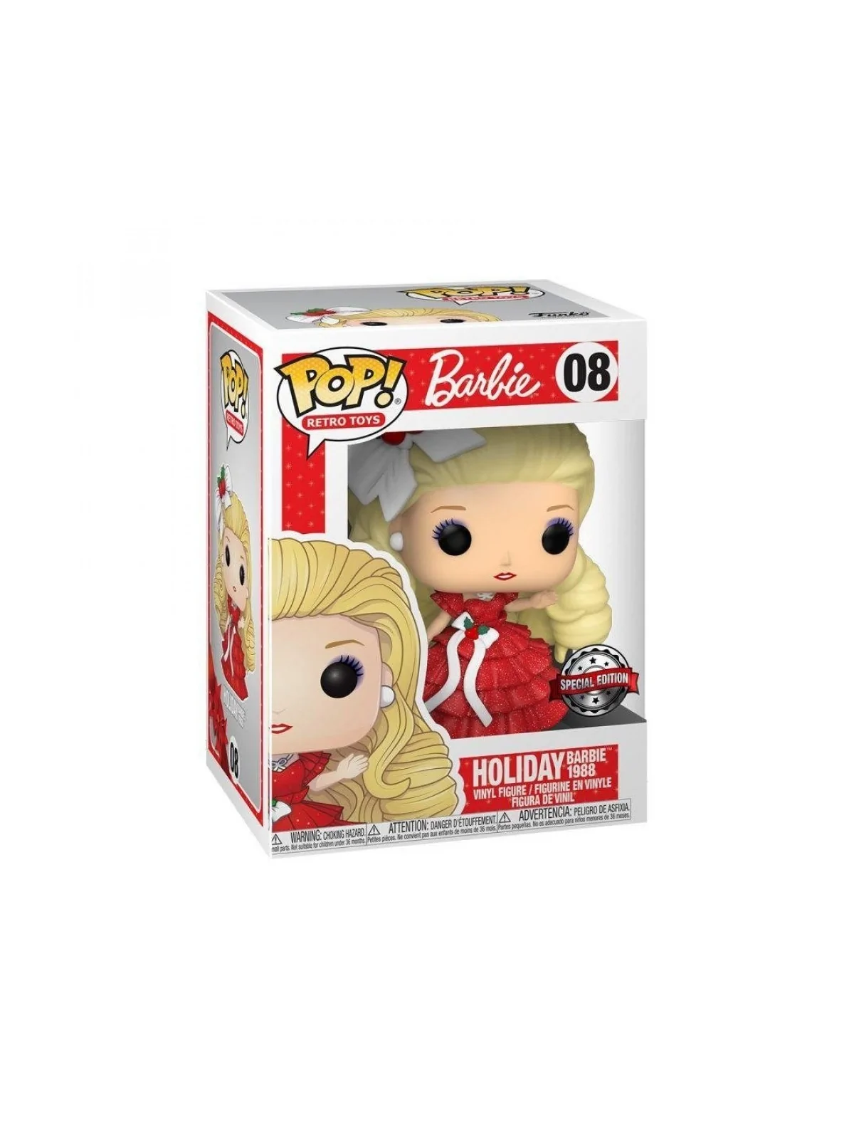 Funko POP! Barbie: Holiday Barbie 1988 (08) de Funko en Funko Pop | La Cueva Roja