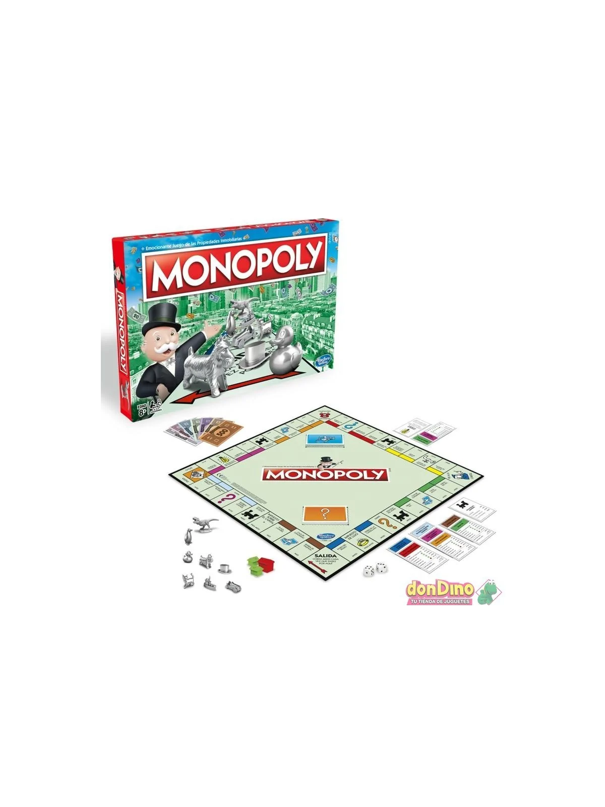 Juego Monopoly Clásico de Hasbro en Juegos de Tablero | La Cueva Roja