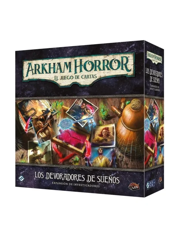 Arkham Horror: Los Devoradores de Sueños Exp. Investigadores de Juegos en Juegos de Tablero | La Cueva Roja