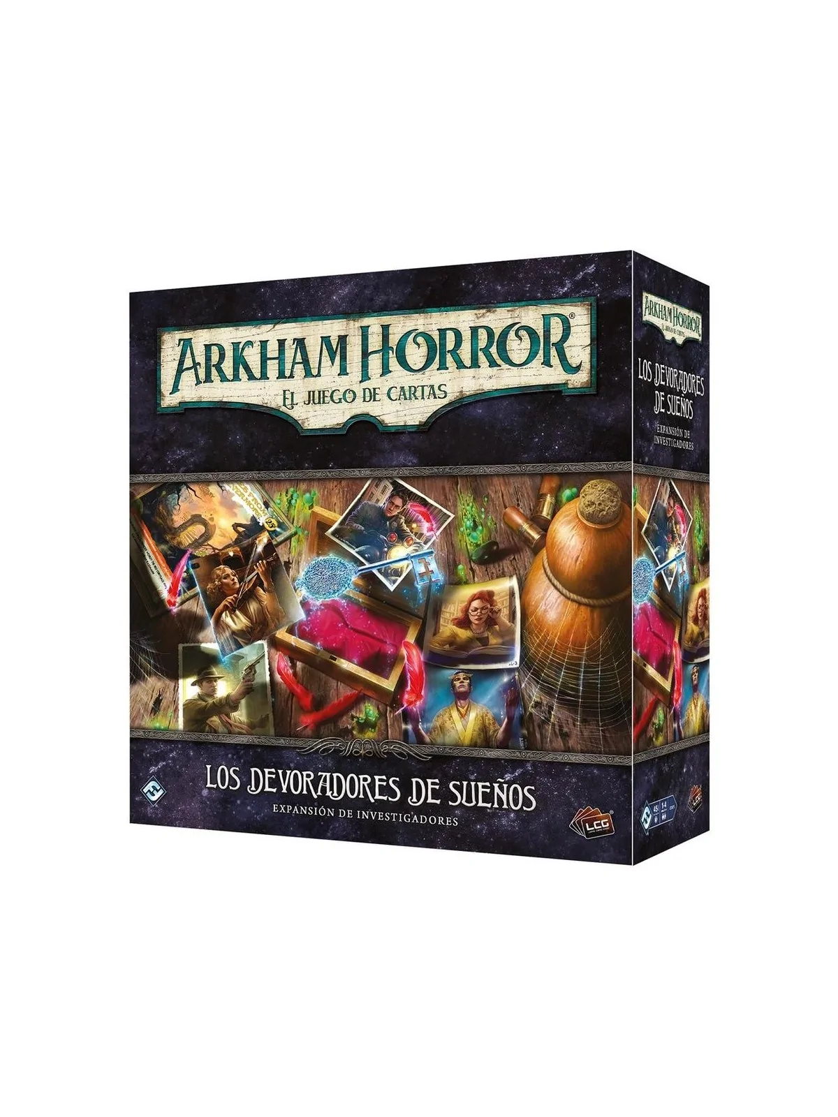 Arkham Horror: Los Devoradores de Sueños Exp. Investigadores de Juegos en Juegos de Tablero | La Cueva Roja