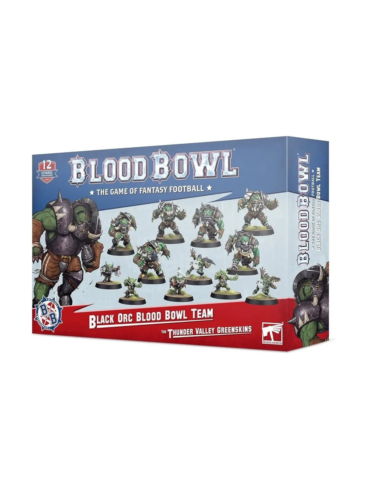 Blood Bowl: Black Orc Team (202-12) de Games Workshop en BLOOD BOWL | La Cueva Roja