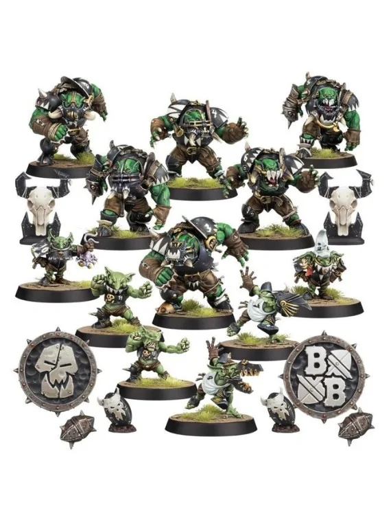 Blood Bowl: Black Orc Team (202-12) de Games Workshop en BLOOD BOWL | La Cueva Roja