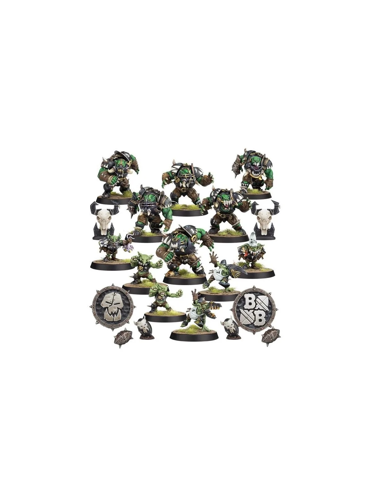 Blood Bowl: Black Orc Team (202-12) de Games Workshop en BLOOD BOWL | La Cueva Roja
