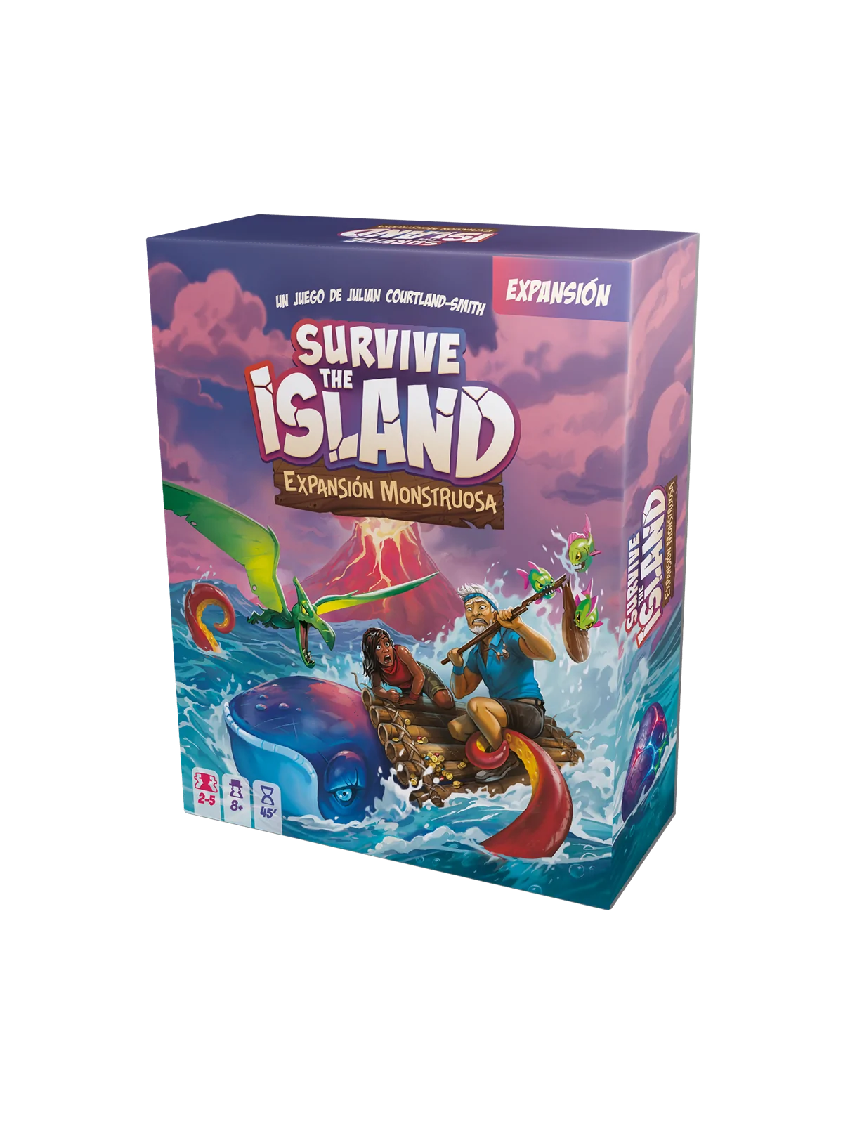 Survive The Island: Expansion Monstruosa de Zygomatic en Juegos de Tablero | La Cueva Roja