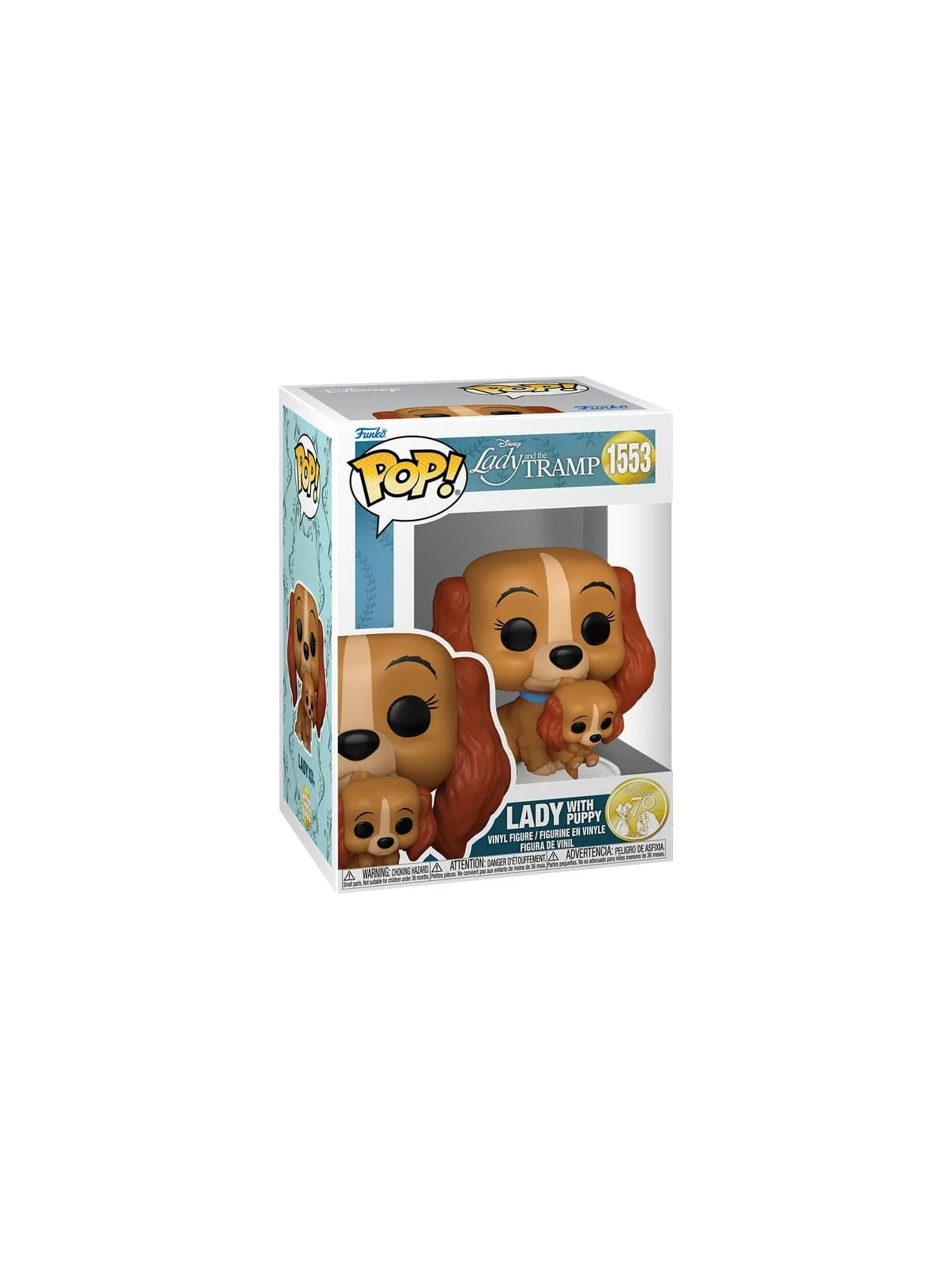 Funko POP! La Dama y el Vagabundo: La Dama con Cachorro (1553) de Funko en Funko Pop | La Cueva Roja