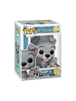 Funko POP! Disney La Dama y el Vagabundo: Vagabundo con Cachorro (1554) de Funko en Funko Pop | La Cueva Roja