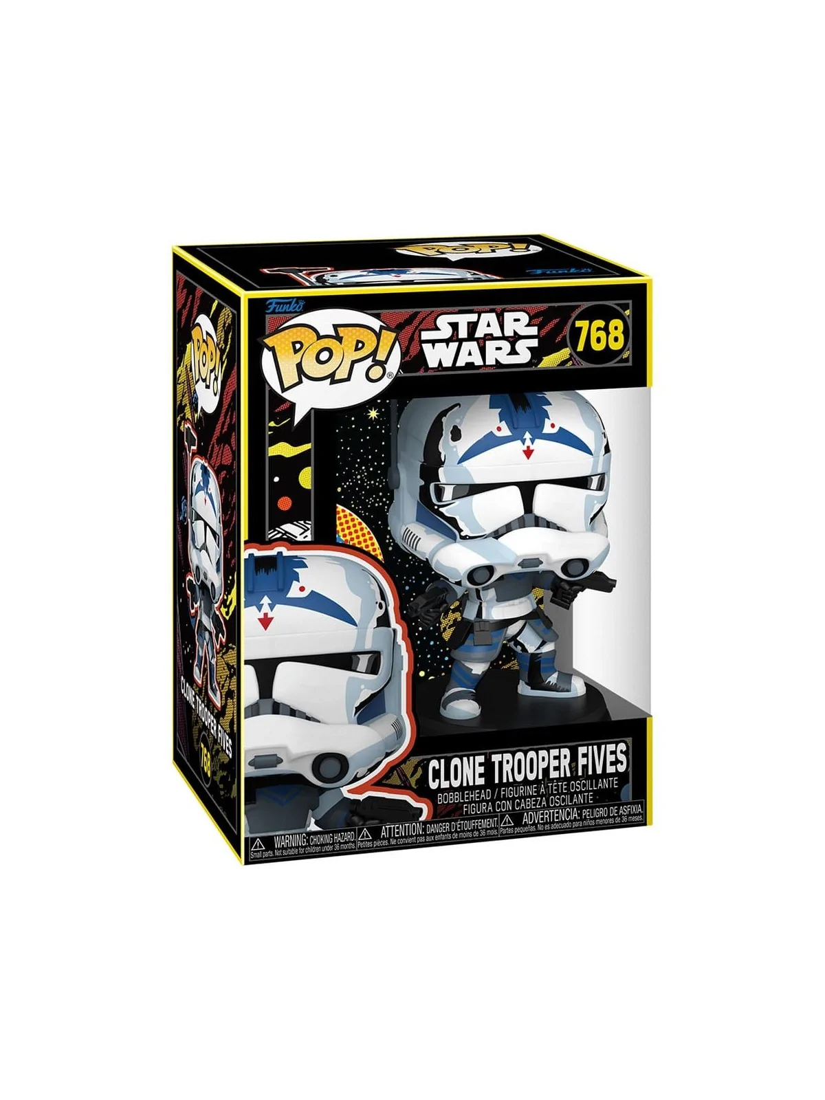 Funko POP! Star Wars: Clone Trooper Fives (768) de Funko en Funko Pop | La Cueva Roja