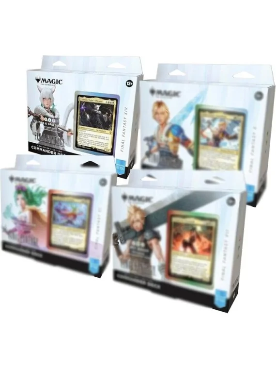 Magic the Gathering: Final Fantasy Mazo de Commander Collector's Edition - Scions & Spellcraft (Inglés) de Wizards Of The Coast 