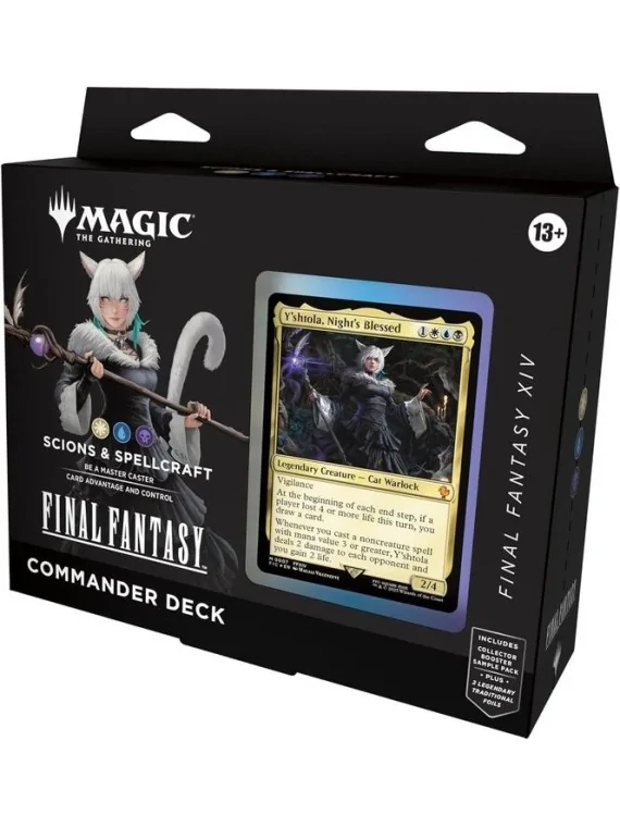 Magic the Gathering: Final Fantasy Mazo de Commander - Scions & Spellcraft (Inglés) de Wizards Of The Coast en Magic The Gatheri