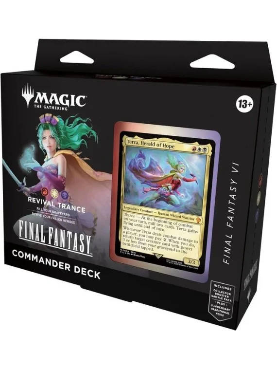 Magic the Gathering: Final Fantasy Mazo de Commander - Revival Trance (Inglés) de Wizards Of The Coast en Magic The Gathering | 