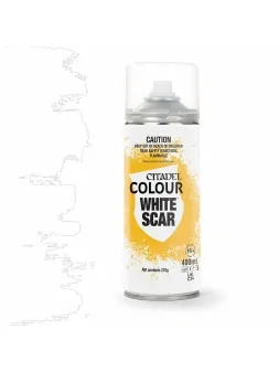 Warhammer Colour: White Scar Spray Paint (62-36) de Games Workshop en Warhammer Colour | La Cueva Roja