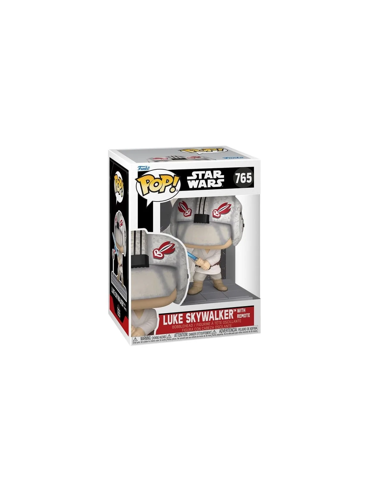 Funko POP! Star Wars: Luke Skywalker with Remote (765) de Funko en Funko Pop | La Cueva Roja
