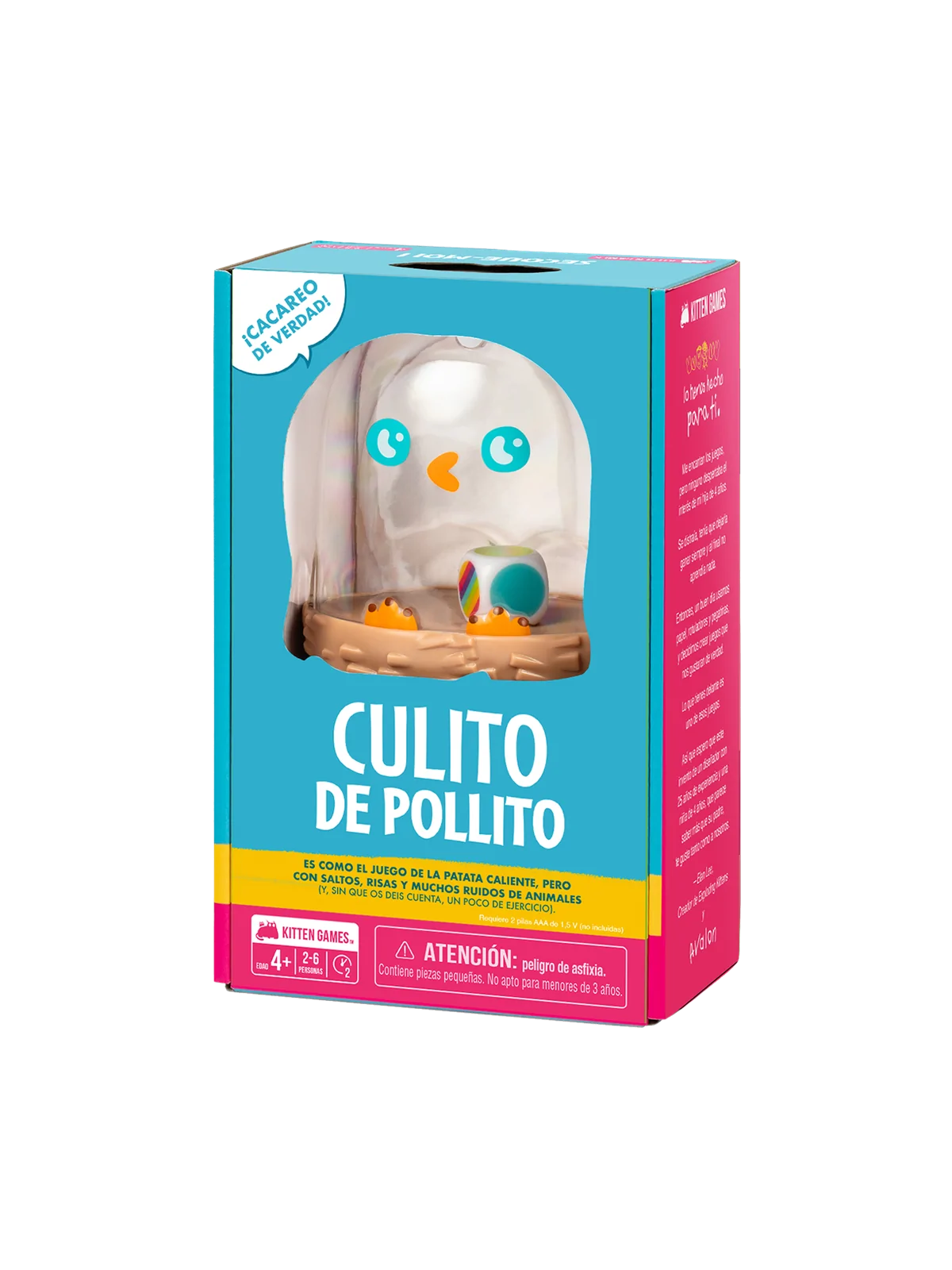 Culito de Pollito de Juegos en Juegos de Tablero | La Cueva Roja