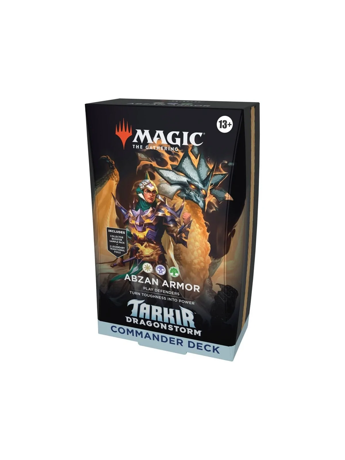 Magic the Gathering Tarkir: Dragonstorm Mazos de Commander - Abzan Armor (Inglés) de Wizards Of The Coast en Magic The Gathering