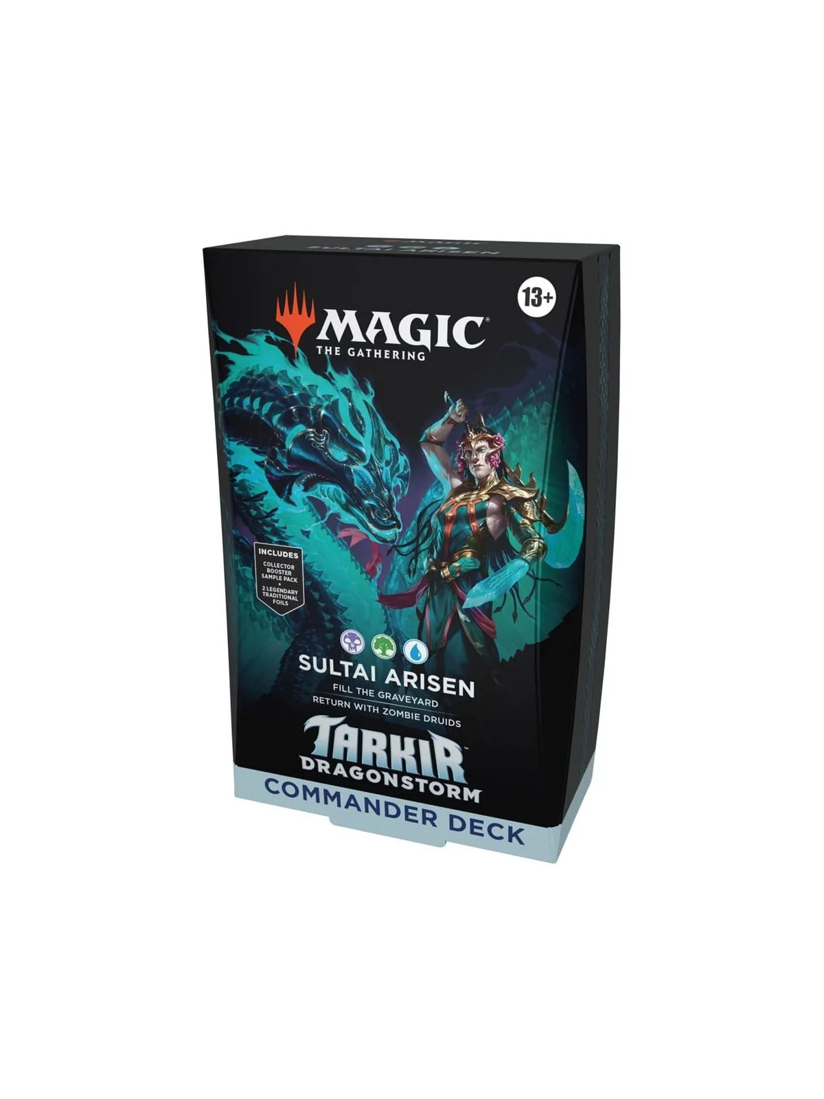 Magic the Gathering Tarkir: Dragonstorm Mazos de Commander - Sultai Arisen (Inglés) de Wizards Of The Coast en Magic The Gatheri