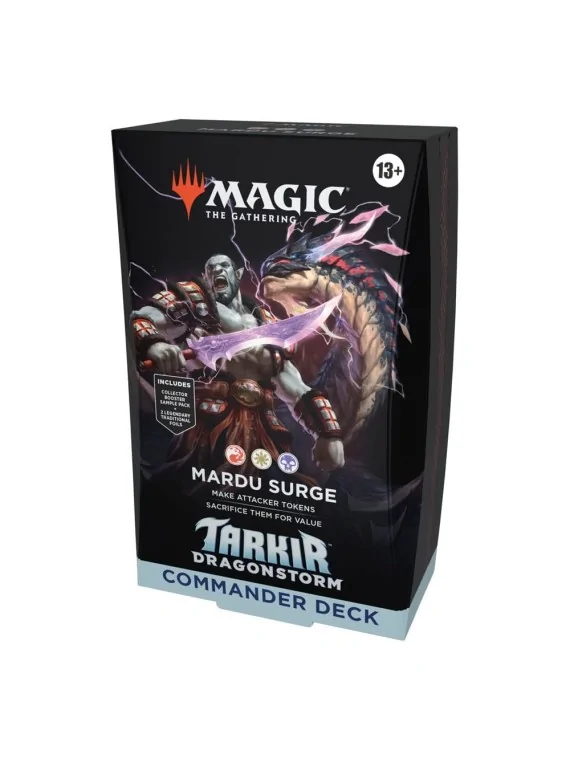 Magic the Gathering Tarkir: Dragonstorm Mazos de Commander - Mardu Surge de Wizards Of The Coast en Magic The Gathering | La Cue