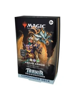 Magic the Gathering Tarkir: Dragonstorm Mazos de Commander - Abzan Armor de Wizards Of The Coast en Magic The Gathering | La Cue