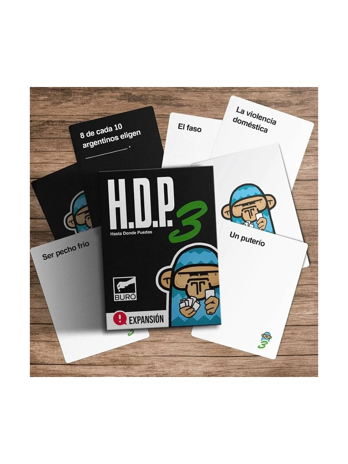 H.D.P 3 de Buro de Juegos en Juegos de Cartas | La Cueva Roja
