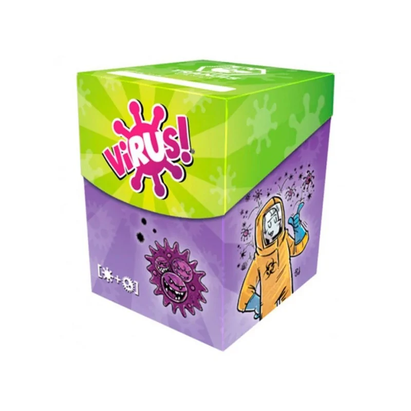 Virus! Deck Box de Tranjis Games en Cajas para Cartas | La Cueva Roja