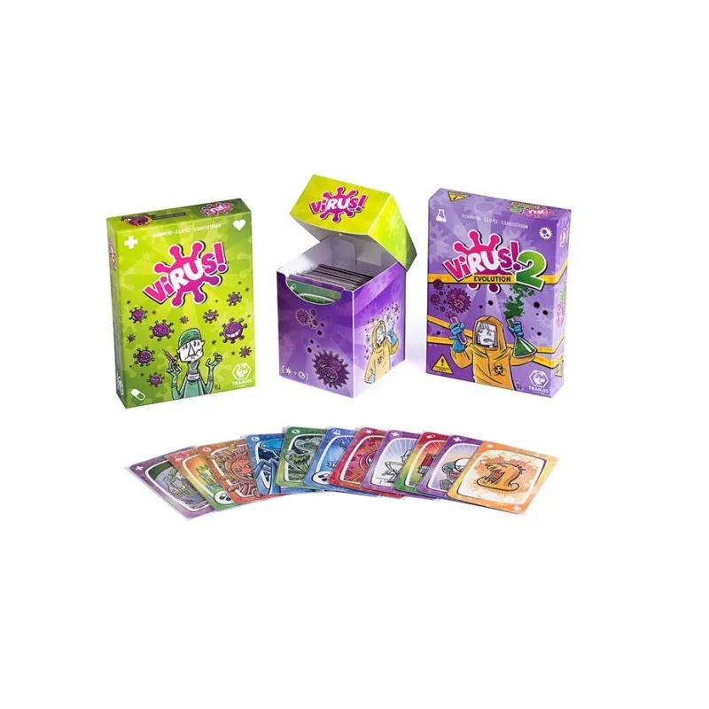 Virus! Deck Box de Tranjis Games en Cajas para Cartas | La Cueva Roja