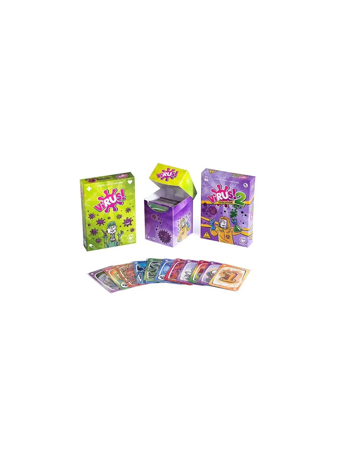 Virus! Deck Box de Tranjis Games en Cajas para Cartas | La Cueva Roja
