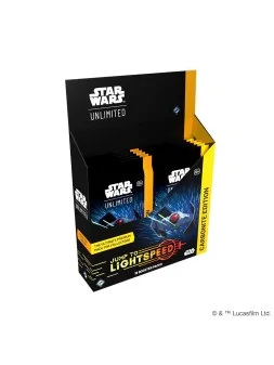 Star Wars Unlimited: Jump to Lightspeed Carbonite Booster Display (12 Booster) (Ingles) de Asmodee en Star Wars: Unlimited | La 