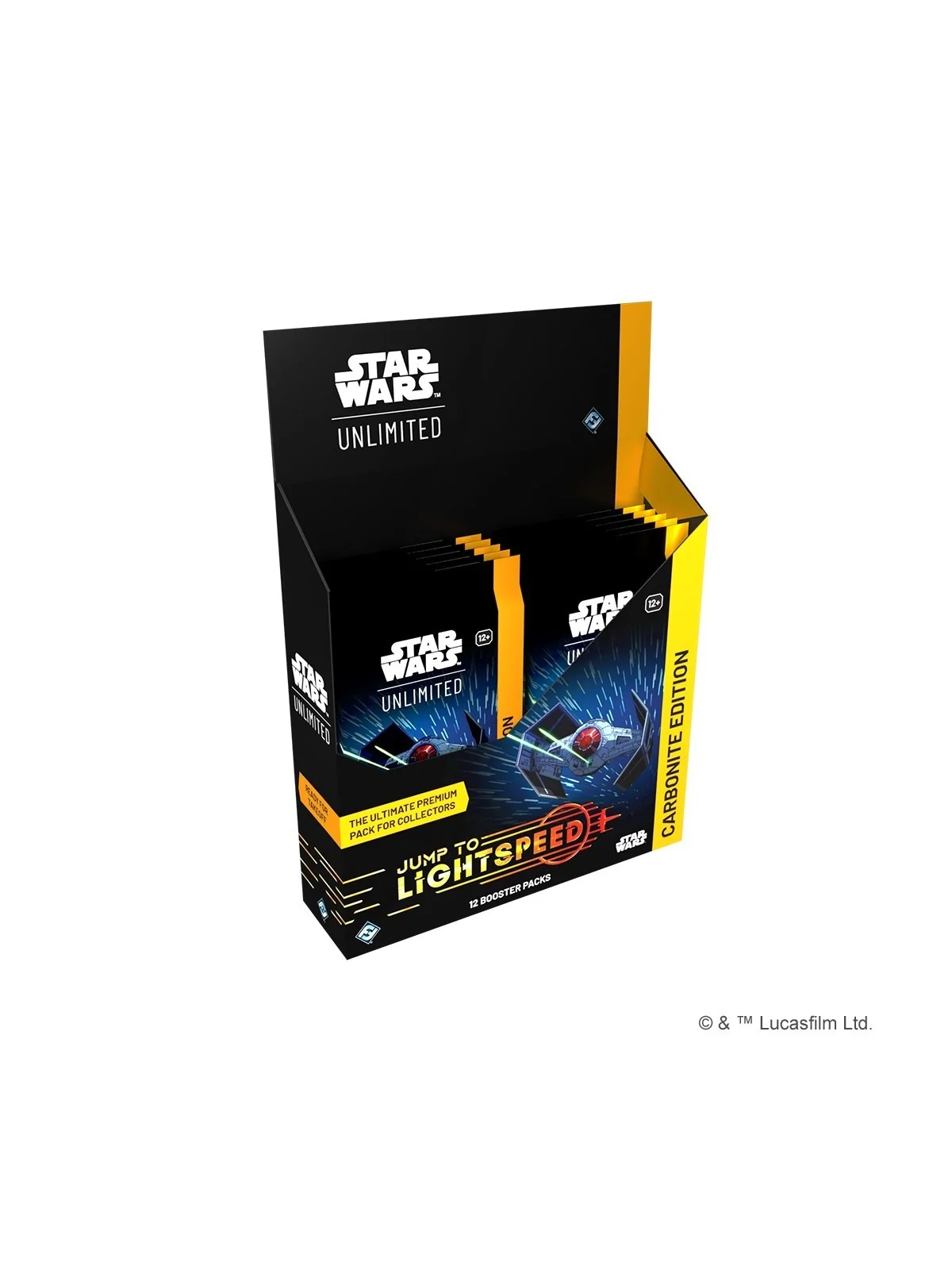 Star Wars Unlimited: Jump to Lightspeed Carbonite Booster Display (12 Booster) (Ingles) de Asmodee en Star Wars: Unlimited | La 