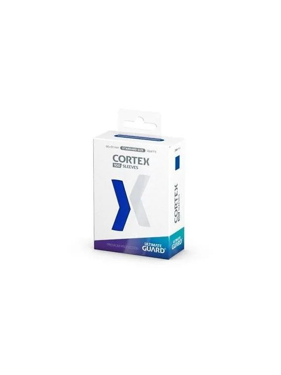 Ultimate Guard Cortex Sleeves Tamaño Estándar Azul (100) de Ultimate Guard en Fundas | La Cueva Roja