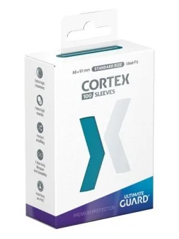 Ultimate Guard Cortex Sleeves Tamaño Estándar Gasolina Azul (100) de Ultimate Guard en Fundas | La Cueva Roja