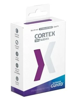 Ultimate Guard Cortex Sleeves Tamaño Estándar Violeta (100) de Ultimate Guard en Fundas | La Cueva Roja