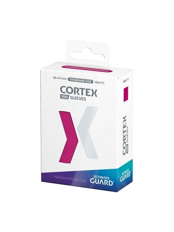 Ultimate Guard Cortex Sleeves Tamaño Estándar Pink (100) de Ultimate Guard en Fundas | La Cueva Roja
