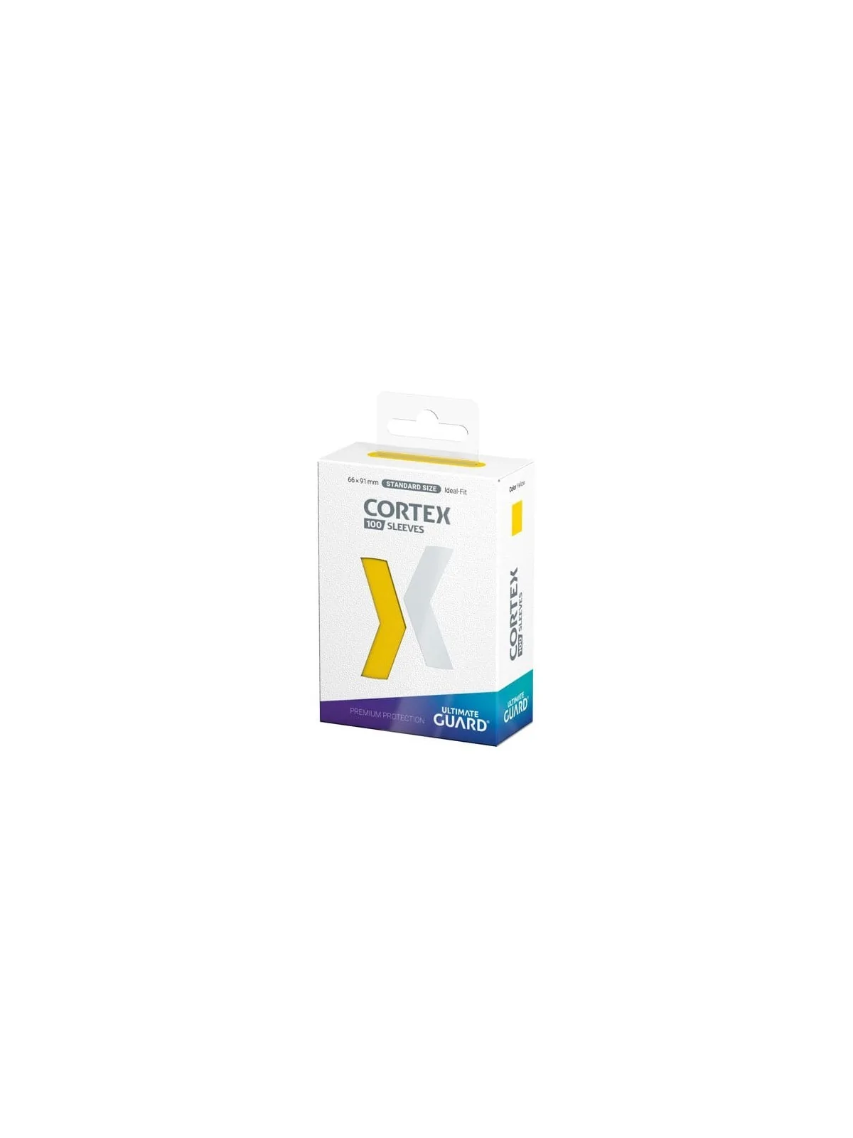 Ultimate Guard Cortex Sleeves Tamaño Estándar Yellow (100) de Ultimate Guard en Fundas | La Cueva Roja