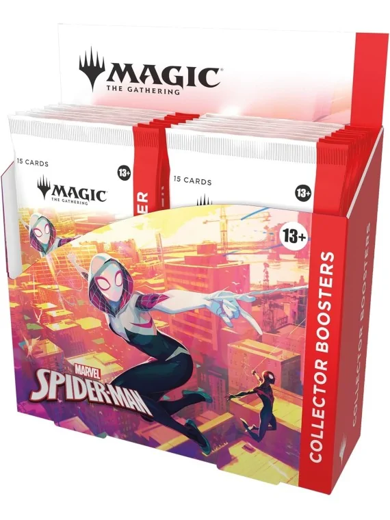 Magic the Gathering: Marvel's Spider-Man Caja de Collector's Booster Box (Inglés) de Wizards Of The Coast en Magic The Gathering