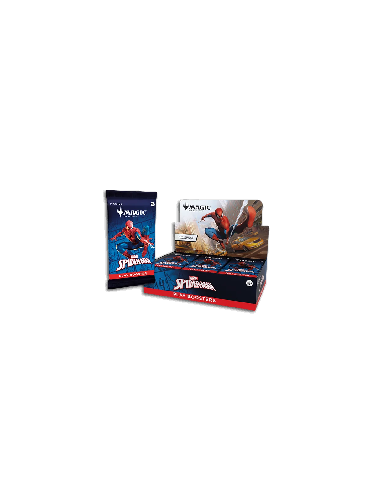 Magic the Gathering: Marvel's Spider-Man Caja de Play Boosters de Wizards Of The Coast en Magic The Gathering | La Cueva Roja