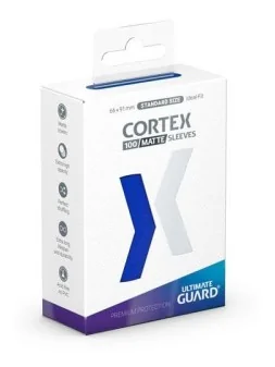 Ultimate Guard Cortex Sleeves Tamaño Estándar Azul Mate (100) de Ultimate Guard en Fundas | La Cueva Roja