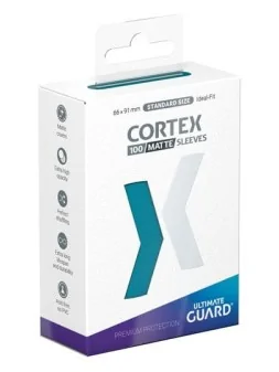 Ultimate Guard Cortex Sleeves Tamaño Estándar Gasolina Azul Mate (100) de Ultimate Guard en Fundas | La Cueva Roja