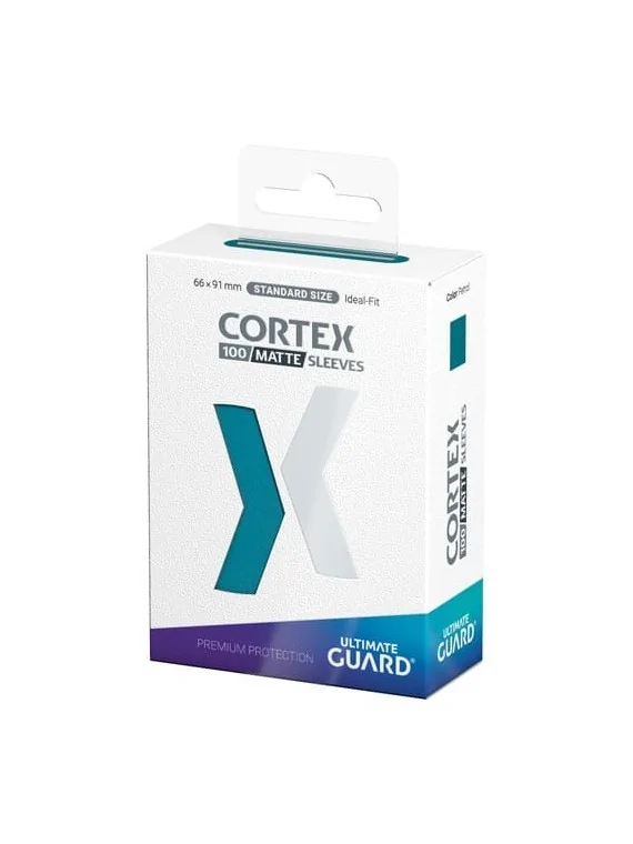 Ultimate Guard Cortex Sleeves Tamaño Estándar Gasolina Azul Mate (100) de Ultimate Guard en Fundas | La Cueva Roja
