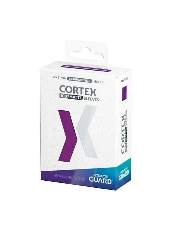 Ultimate Guard Cortex Sleeves Tamaño Estándar Violeta Mate (100) de Ultimate Guard en Fundas | La Cueva Roja