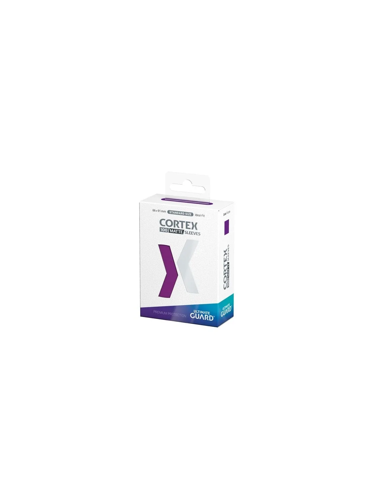 Ultimate Guard Cortex Sleeves Tamaño Estándar Violeta Mate (100) de Ultimate Guard en Fundas | La Cueva Roja