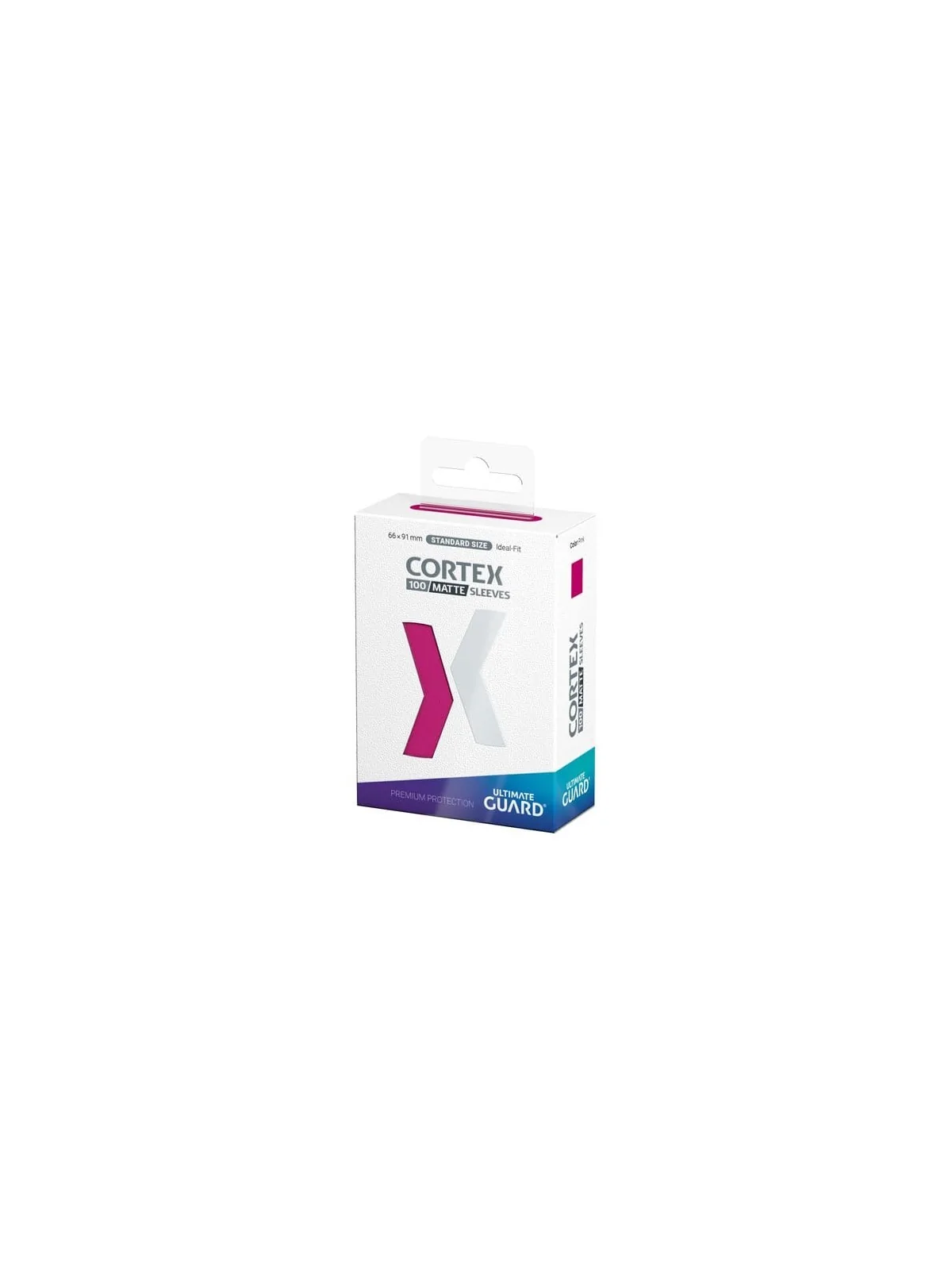 Ultimate Guard Cortex Sleeves Tamaño Estándar Matte Pink (100) de Ultimate Guard en Fundas | La Cueva Roja