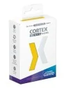 Ultimate Guard Cortex Sleeves Tamaño Estándar Matte Yellow (100) de Ultimate Guard en Fundas | La Cueva Roja
