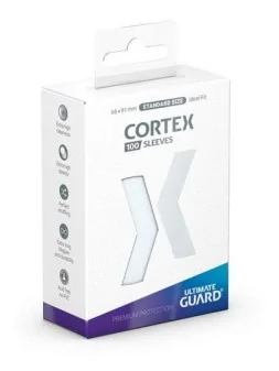 Ultimate Guard Cortex Sleeves Tamaño Estándar Transparente (100) de Ultimate Guard en Fundas | La Cueva Roja