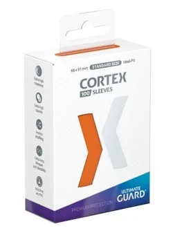 Ultimate Guard Cortex Sleeves Tamaño Estándar Naranja (100) de Ultimate Guard en Fundas | La Cueva Roja