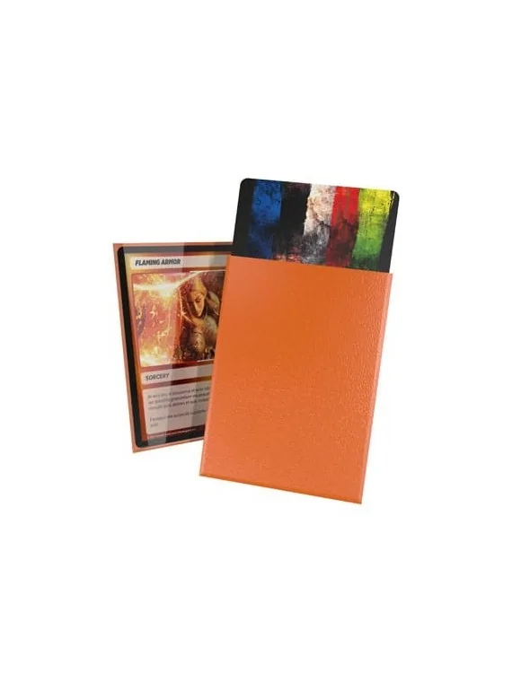 Ultimate Guard Cortex Sleeves Tamaño Estándar Naranja (100) de Ultimate Guard en Fundas | La Cueva Roja