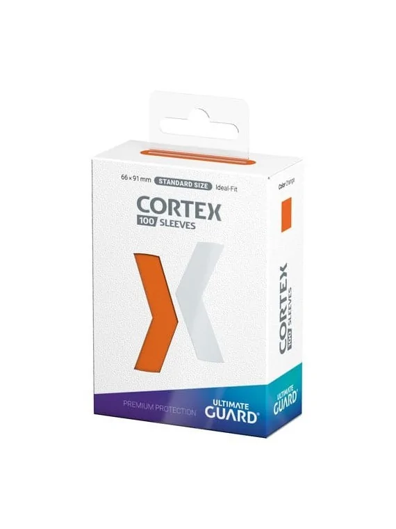 Ultimate Guard Cortex Sleeves Tamaño Estándar Naranja (100) de Ultimate Guard en Fundas | La Cueva Roja