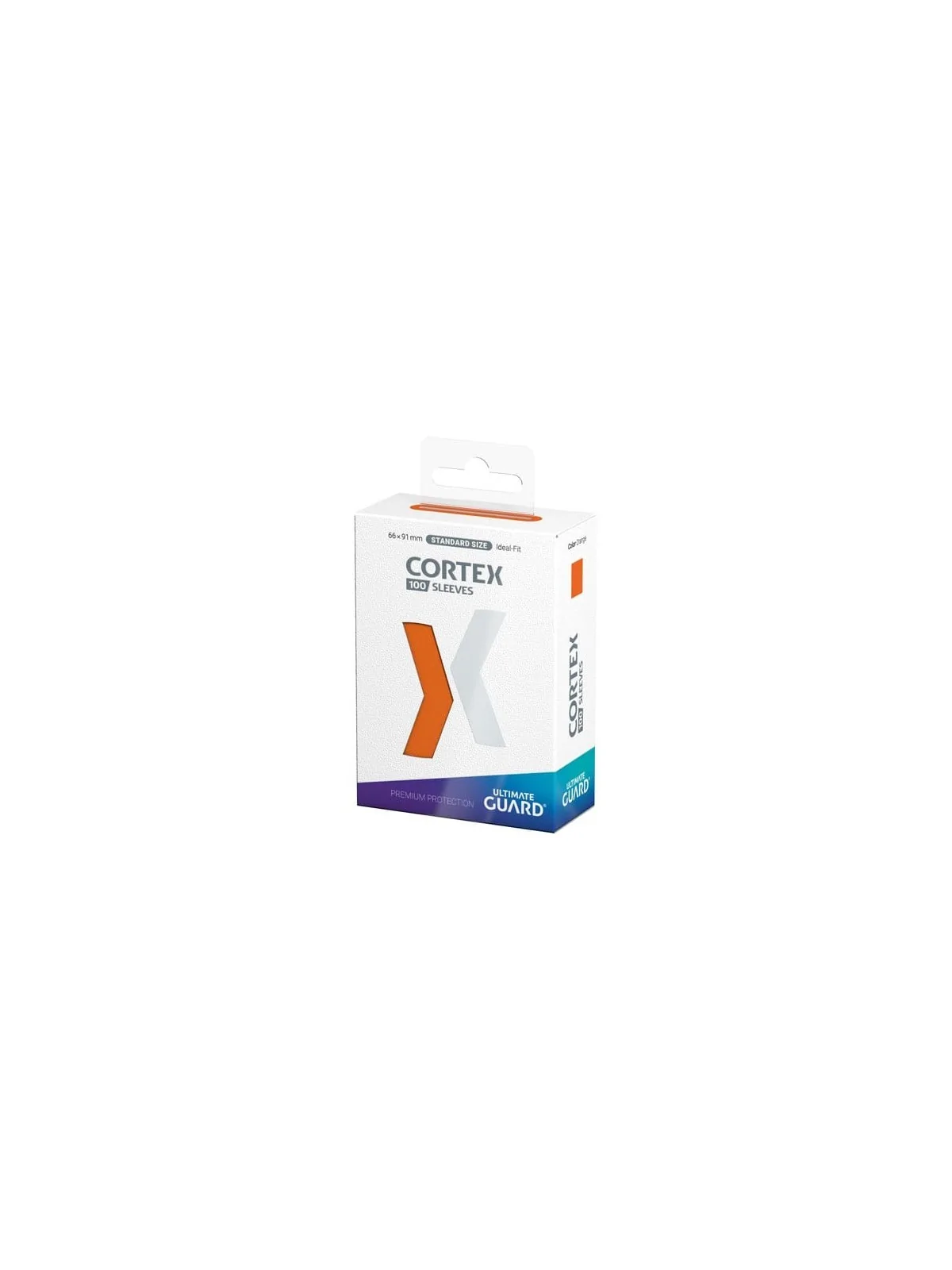 Ultimate Guard Cortex Sleeves Tamaño Estándar Naranja (100) de Ultimate Guard en Fundas | La Cueva Roja